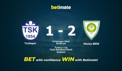 Prediksi, Peluang & Tips Taruhan Tuzlaspor vs Manisa BBSK 02/04/2024