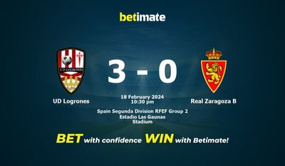 Prediksi UD Logrones vs Real Zaragoza B, Peluang & Tips Taruhan 18/02/2024