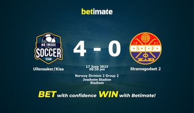 Ullensaker/Kisa vs Strømsgodset 2 Prediksi, Peluang & Tips Taruhan 17/06/2023