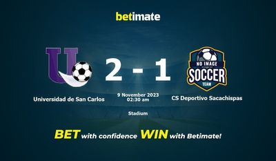 Prediksi Universidad de San Carlos vs CS Deportivo Sacachispas, Peluang & Tips Taruhan 11/08/2023