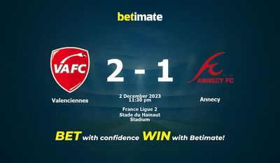 Prediksi Valenciennes vs Annecy, Peluang & Tips Taruhan 12/02/2023
