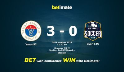 Prediksi Vasas SC vs Gyori ETO, Peluang & Tips Taruhan 27/11/2023