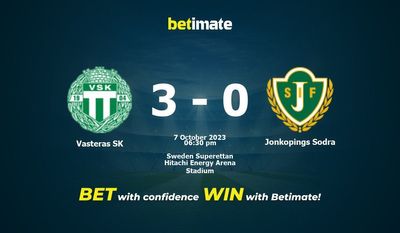 Prediksi Vasteras SK vs Jonkopings Sodra, Peluang & Tips Taruhan 10/07/2023
