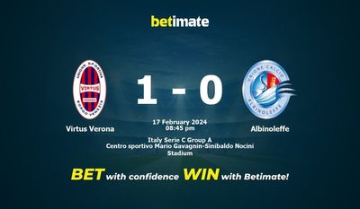 Prediksi Virtus Verona vs Albinoleffe, Peluang & Tips Taruhan 17/02/2024
