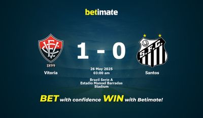 Prediksi, Peluang & Tips Taruhan Vitoria vs Santos 25/05/2025