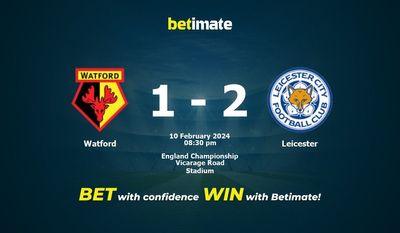 Prediksi Watford vs Leicester, Peluang & Tips Taruhan 02/10/2024
