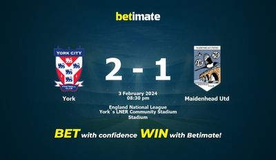 Prediksi York vs Maidenhead Utd, Peluang & Tips Taruhan 02/03/2024