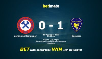 Prediksi, Peluang & Tip Taruhan Zonguldak Komurspor vs Bucaspor 28/12/2023