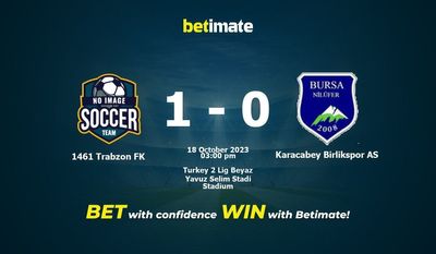 1461 Trabzon FK vs Karacabey Birlikspor AS پیش بینی، شانس و نکات شرط بندی 2023/10/18