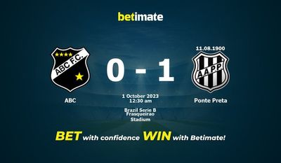ABC vs Ponte Preta پیش بینی، شانس و نکات شرط بندی 2023/09/30