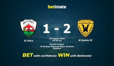 الجهرا و القادسیه اس سی پیش بینی، شانس و نکات شرط بندی 2023/08/30