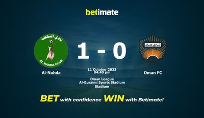 پیش بینی، شانس و نکات شرط بندی النهضه مقابل عمان FC 2023/10/11