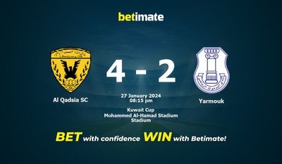 Al Qadsia SC vs Yarmouk Prediction, Odds & Betting Tips 01/27/2024