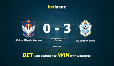 Albirex Niigata Women vs AS Elfen زنان پیش بینی، شانس و نکات شرط بندی 2023/08/27