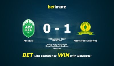 Amazulu vs Mamelodi Sundowns، پیش بینی، شانس و نکات شرط بندی 11/08/2023
