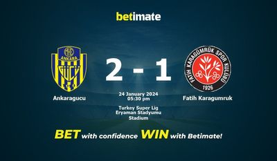 Ankaragucu vs Fatih Karagumruk پیش بینی، شانس و نکات شرط بندی 2024/01/24