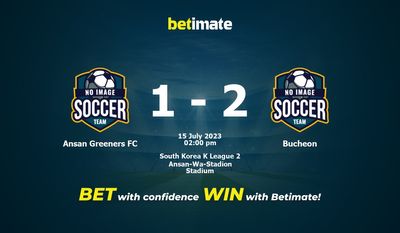 Ansan Greeners FC vs Bucheon پیش بینی، شانس و نکات شرط بندی 2023/07/15