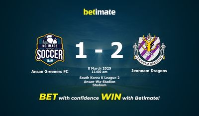 Ansan Greeners FC vs Jeonnam Dragons: پیش بینی، شانس و نکات شرط بندی 03/08/2025