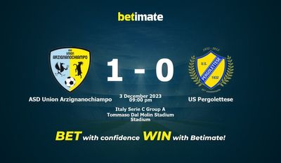 ASD Union Arzignanochiampo vs US Pergolettese Prediction، شانس و نکات شرط بندی 12/03/2023