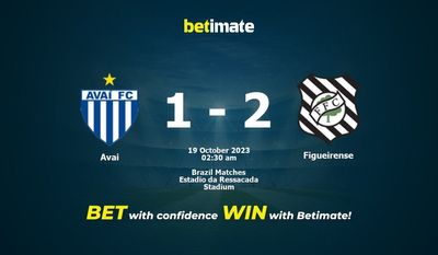 پیش بینی، شانس و نکات شرط بندی Avai vs Figueirense 2023/10/18