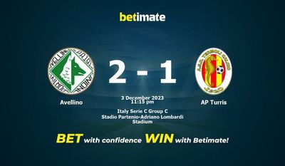 پیش بینی، شانس و نکات شرط بندی Avellino vs AP Turris 2023/12/03