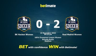 BK Hacken Women vs Real Madrid زنان پیش بینی، شانس و نکات شرط بندی 2023/11/23