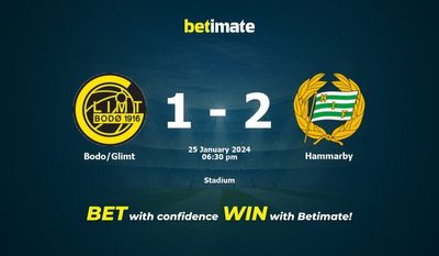 Bodo/Glimt vs Hammarby Prediction، شانس و نکات شرط بندی 2024/01/25