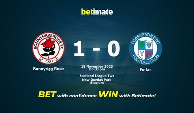 Bonnyrigg Rose vs Forfar Prediction، شانس و نکات شرط بندی 2023/11/18