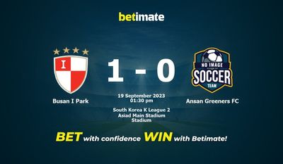 Busan I Park vs Ansan Greeners FC پیش بینی، شانس و نکات شرط بندی 2023/09/19