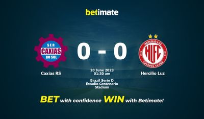 Caxias RS vs Hercilio Luz پیش بینی، شانس و نکات شرط بندی 2023/06/19