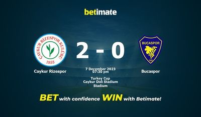 Caykur Rizespor vs Bucaspor پیش بینی، شانس و نکات شرط بندی 12/07/2023