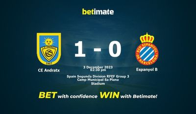 CE Andratx vs Espanyol B پیش بینی، شانس و نکات شرط بندی 12/03/2023