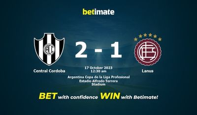 Central Cordoba vs Lanus Prediction، شانس و نکات شرط بندی 2023/10/16