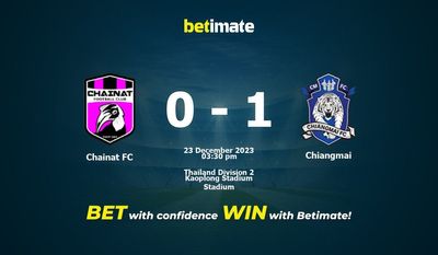 Chainat FC vs Chiangmai پیش بینی، شانس و نکات شرط بندی 2023/12/23