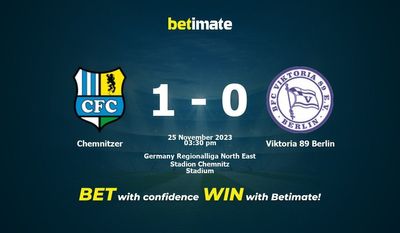 Chemnitzer vs Viktoria 89 Berlin: پیش بینی، شانس و نکات شرط بندی 2023/11/25
