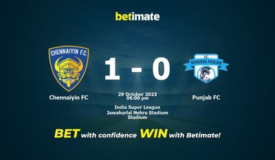 Chennaiyin FC vs Punjab FC پیش بینی، شانس و نکات شرط بندی 2023/10/29