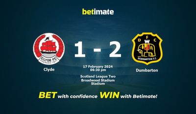 Clyde vs Dumbarton Prediction، شانس و نکات شرط بندی 2024/02/17