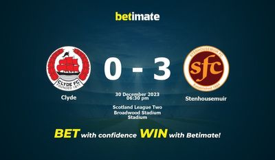 Clyde vs Stenhousemuir پیش بینی، شانس و نکات شرط بندی 2023/12/30