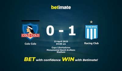 Colo Colo vs Racing Club پیش بینی، شانس و نکات شرط بندی 2025/04/23