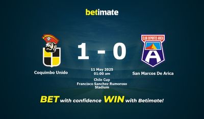 Coquimbo Unido vs San Marcos De Arica پیش بینی، شانس و نکات شرط بندی 05/10/2025