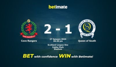 Cove Rangers vs Queen of South Prediction، شانس و نکات شرط بندی 2024/01/27