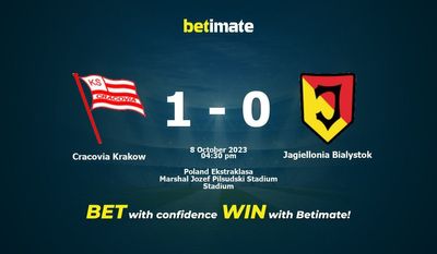Cracovia Krakow vs Jagiellonia Bialystok پیش بینی، شانس و نکات شرط بندی 10/08/2023