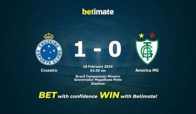 Cruzeiro vs America MG پیش بینی، شانس و نکات شرط بندی 2024/02/15