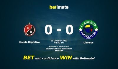 Cucuta Deportivo vs Llaneros پیش بینی، شانس و نکات شرط بندی 10/18/2023