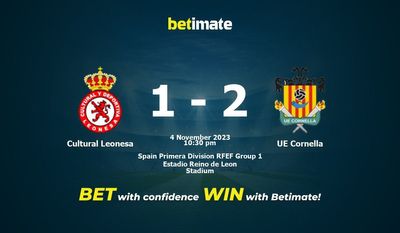 پیش بینی، شانس و نکات شرط بندی Cultural Leonesa vs UE Cornella 2023/11/04
