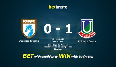 پیش بینی، شانس و نکات شرط بندی Deportes Iquique vs Union La Calera 2025/05/26