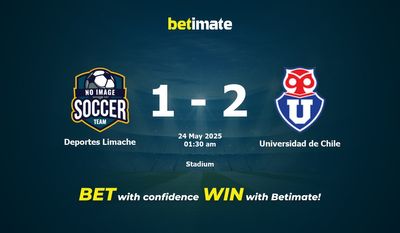 پیش بینی، شانس و نکات شرط بندی Deportes Limache vs Universidad de Chile 2025/05/23