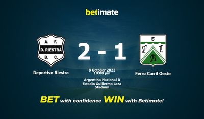 Deportivo Riestra vs Ferro Carril Oeste پیش بینی، شانس و نکات شرط بندی 10/08/2023