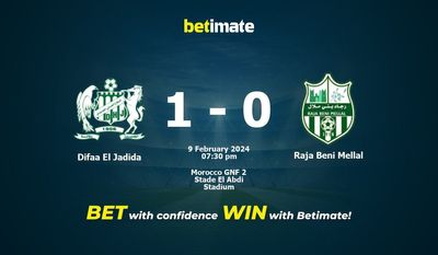 Difaa El Jadida vs Raja Beni Mellal پیش بینی، شانس و نکات شرط بندی 02/09/2024