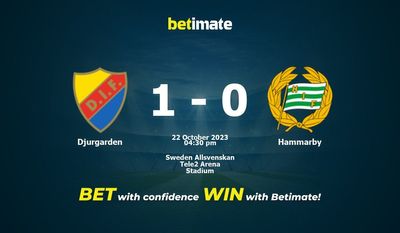 Djurgarden vs Hammarby Prediction، شانس و نکات شرط بندی 2023/10/22